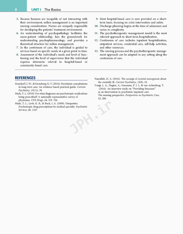 روان پرستاری کلتنر 2019 | Psychiatric Nursing 8th Edition