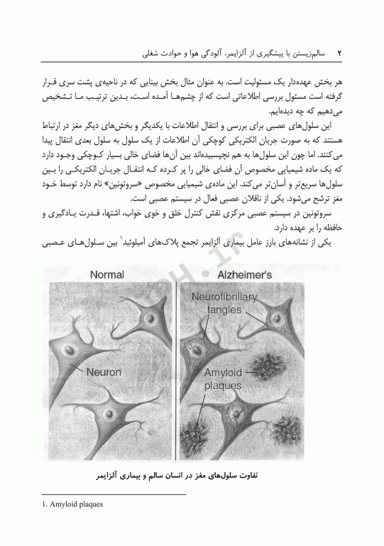 سالم زیستن با پیشگیری از آلزایمر، آلودگی هوا و حوادث شغلی