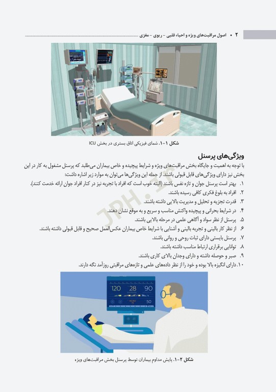 اصول مراقبت‌های ویژه و احیای قلبی ریوی مغزی