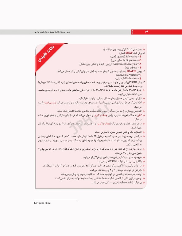 مرور جامع DRS پرستاری داخلی و جراحی بر اساس برونر2022، بلک و فیپس