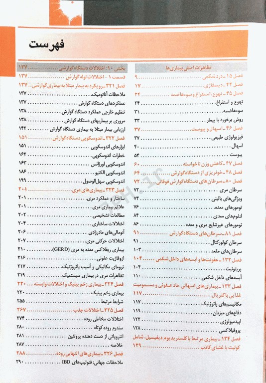 اصول طب داخلی هاریسون 2022 بیماری‌های گوارش