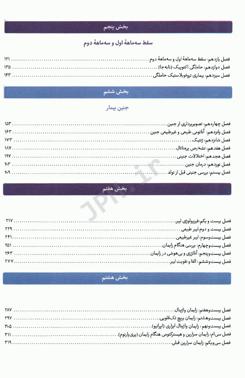 خلاصه بارداری زایمان ویلیامز 2022 دکتر قاضی جهانی