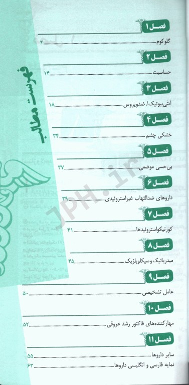 ایران فارما دستنامه جامع داروهای رسمی ایران داروهای چشم