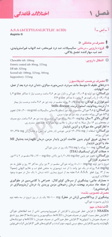 ایران فارما دستنامه جامع داروهای رسمی ایران داروهای زنان و مامایی