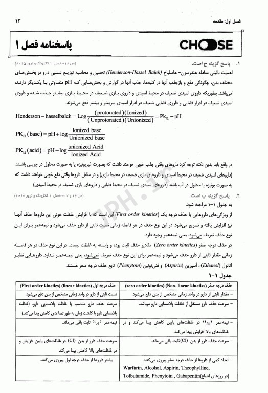 مجموعه سوالات طبقه‌بندی شده ETC دکترای تخصصی فارماکولوژی ویرایش هشتم