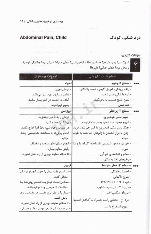 پرستاری در فوریت‌های پزشکی