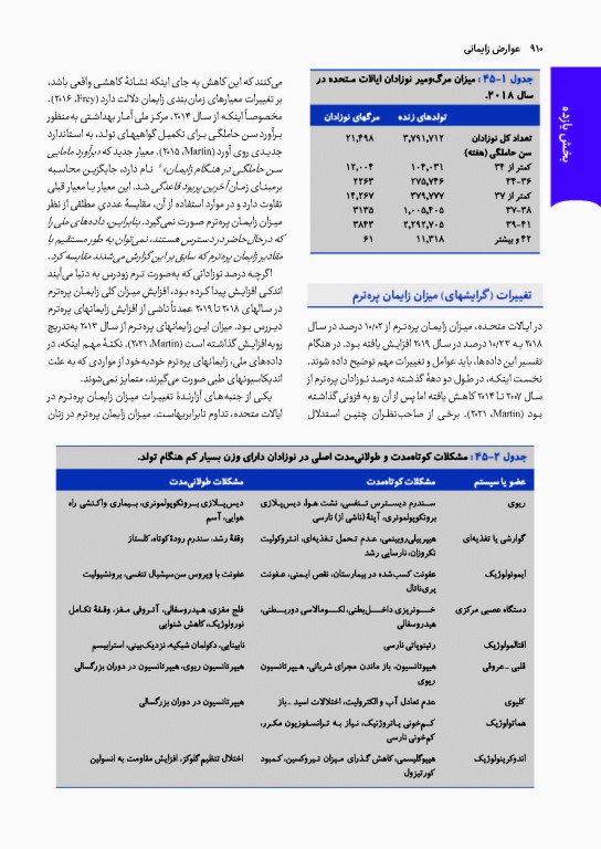 بارداری و زایمان ویلیامز 2022 قاضی جهانی جلد سوم تمام‌رنگی شومیز