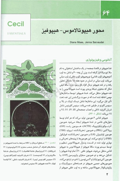 مبانی طب داخلی سسیل 2022 بیماری‌های غدد‌ درون‌ریز و متابولیک