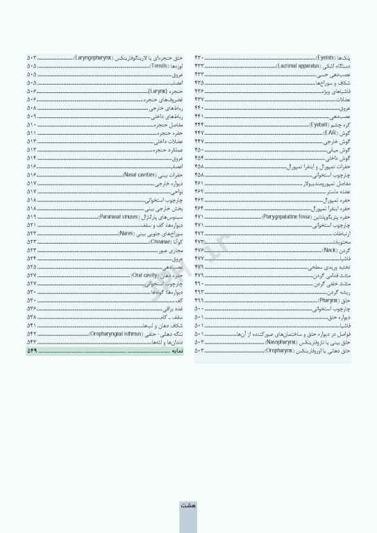چکیده جامع آناتومی پایه گری برا‌ی دانشجویان 2023