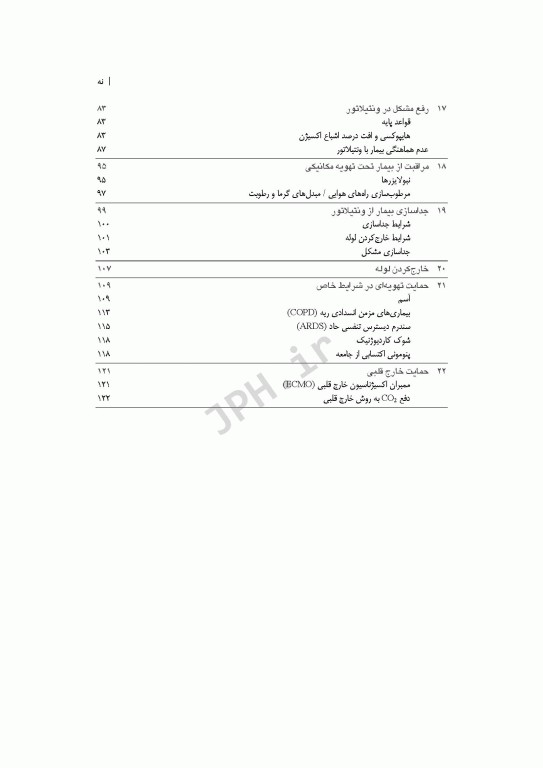 دستنامه تهویه مکانیکی دکتر شاهرخ علی‌نیا