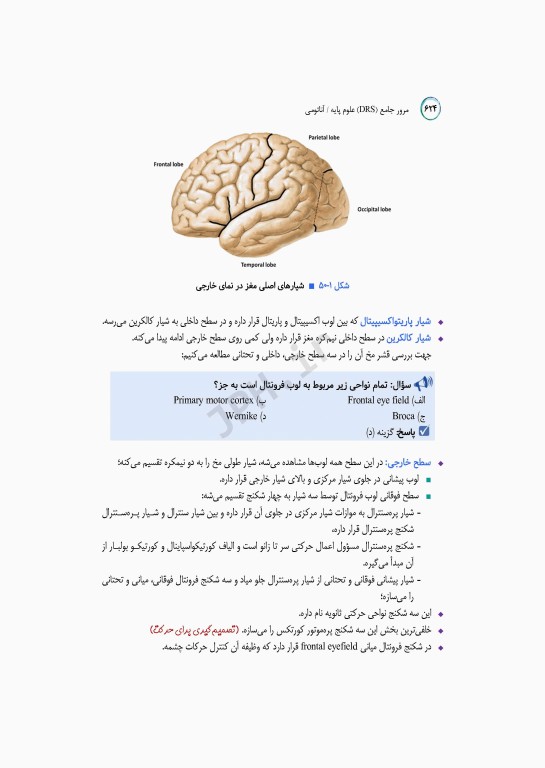 مرور جامع DRS علوم پایه پزشکی آناتومی