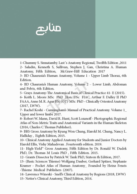 فتوآناتومی اندام فوقانی و تحتانی