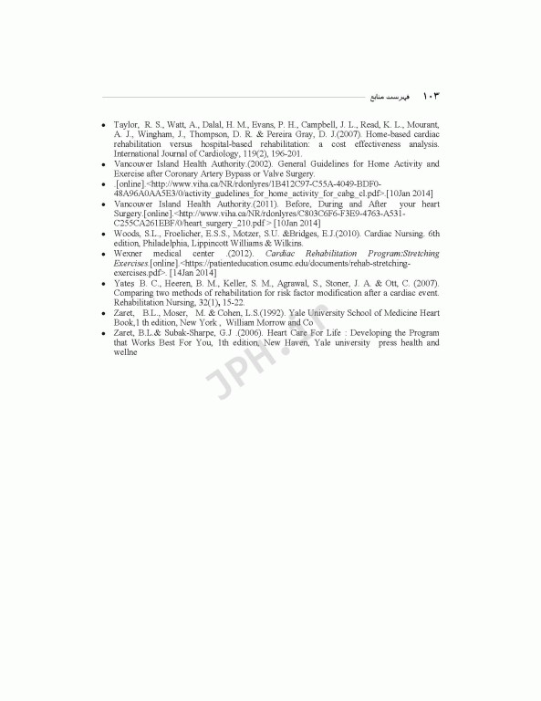 خود مراقبتی بیماران عروق کرونر