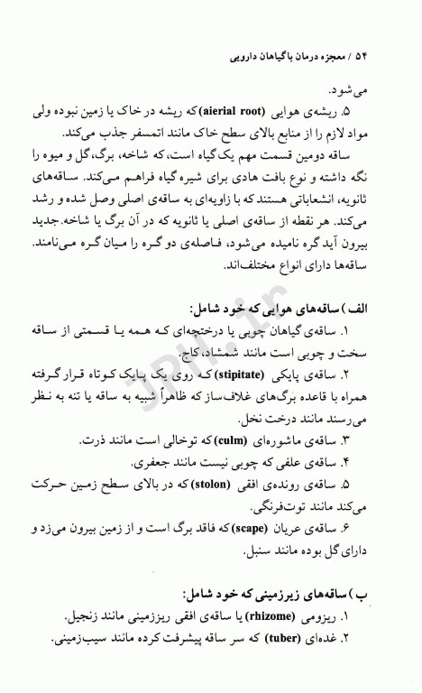 فرهنگ گیاهان دارویی معجزه درمان با گیاهان دارویی دکتر سعدی‌پور