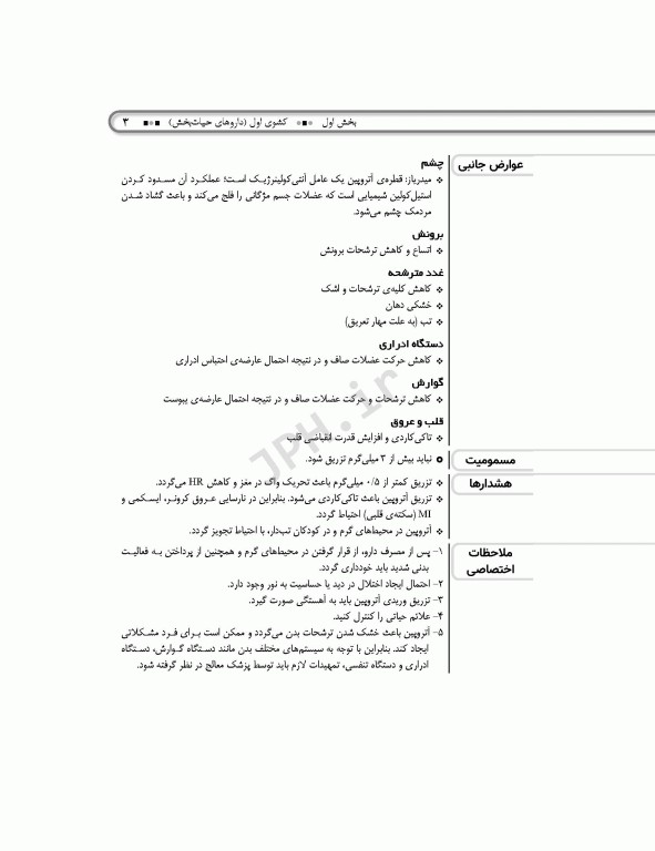 داروهای ترالی اورژانس با تکیه بر اقدامات مهم پرستاری