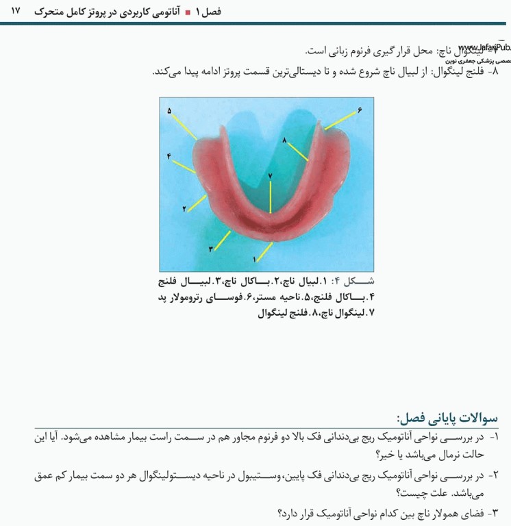 اصول و مبانی کاربردی در ساخت پروتز کامل