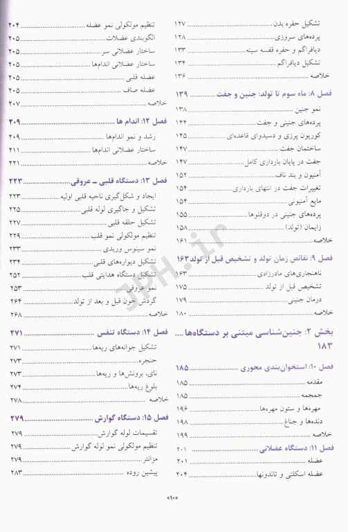 جنین شناسی لانگمن 2024 ترجمه دکتر غلامرضا حسن‌زاده