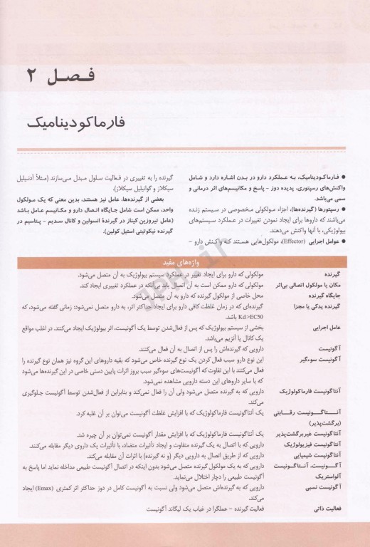 خلاصه GOLDEN BOOK فارماکولوژی کاتزونگ و ترور 2021