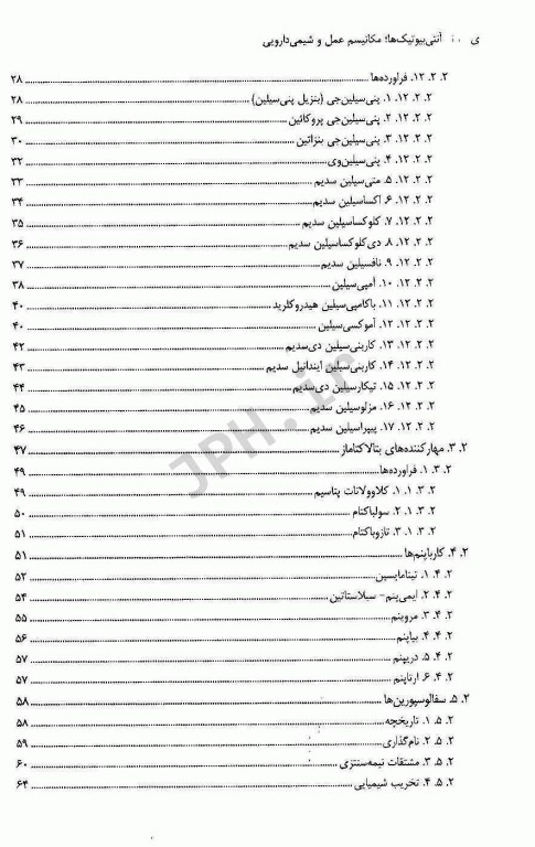 آنتی بیوتیک‌ها مکانیسم عمل و شیمی دارویی