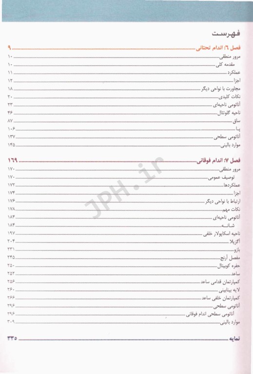 آناتومی گری برای دانشجویان  2024 ترجمه دکتر حسن‌زاده جلد دوم اندام