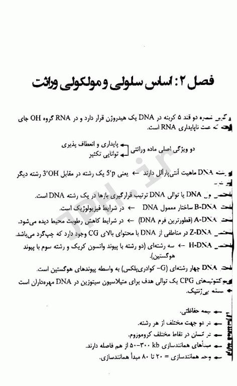 ژنتیک جیبی تالیف دکتر فاطمه شجاعی و مریم اسدنژاد