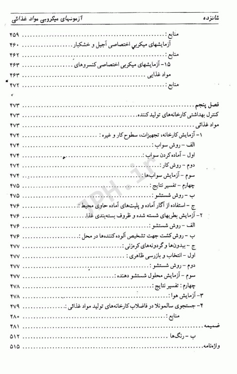 آزمون‌های میکروبی مواد غذایی