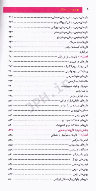 PDR اصول کاربردی داروهای زنان پاشا