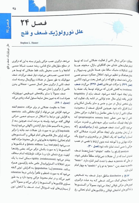 اصول طب داخلی هاریسون 2022 بیماری‌های مغز و اعصاب