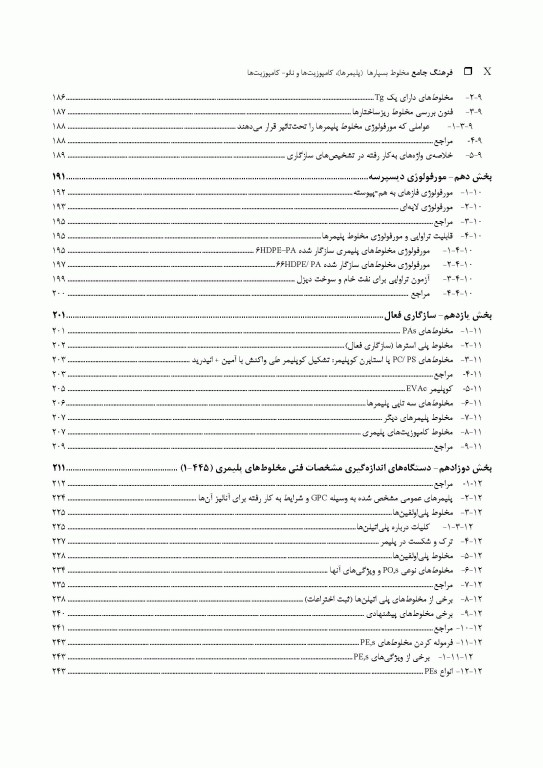 فرهنگ جامع مخلوط بسپارها (پلیمرها)، کامپوزیت‌ها و نانو- کامپوزیت‌ها «جایگزینی بسپارهای مهندسی» 2جلدی