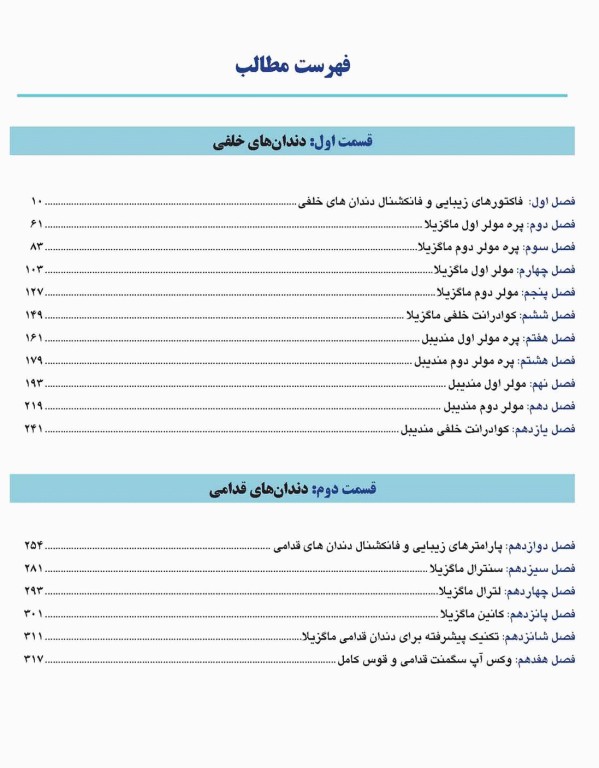 آناتومی و مورفولوژی دندان 2019