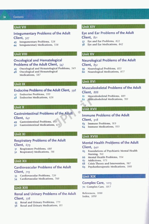 درسنامه جامع دروس پرستاری برای آزمون NCLEX-RN ساندرز پلاس 2023 جلد دوم