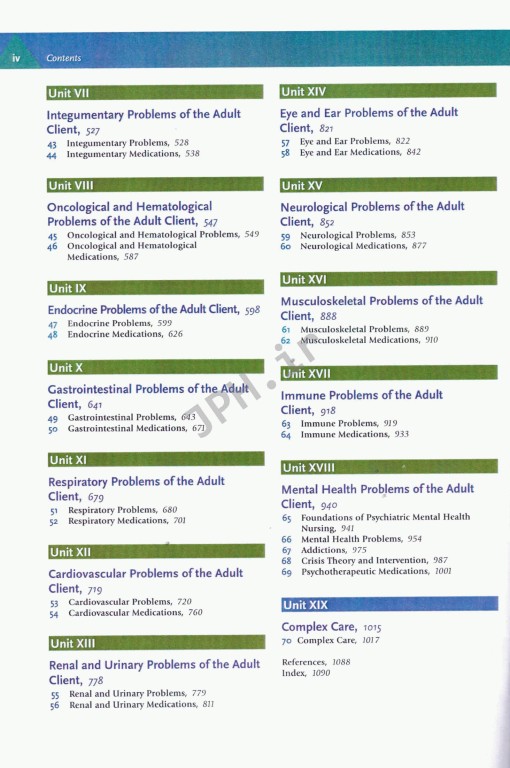 درسنامه جامع دروس پرستاری آزمون NCLEX-RN ساندرز پلاس 2023 جلد چهارم