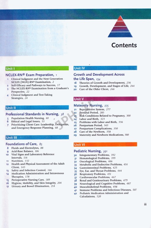 درسنامه جامع دروس پرستاری آزمون NCLEX-RN ساندرز پلاس 2023 جلد چهارم