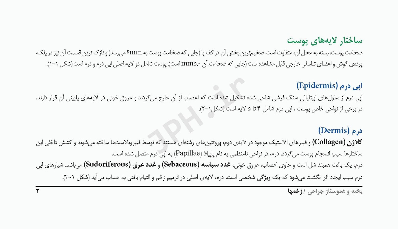 راهنمای جیبی بخیه و هموستاز ساداتی و گلچینی