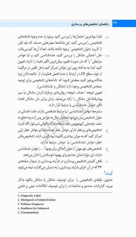 کتابچه‌ی تشخیص‌های پرستاری ناندا ویراست 2016