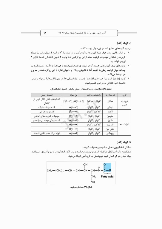 آزمون‌های کنکور ارشد وزارت بهداشت MSE بیوشیمی بالینی