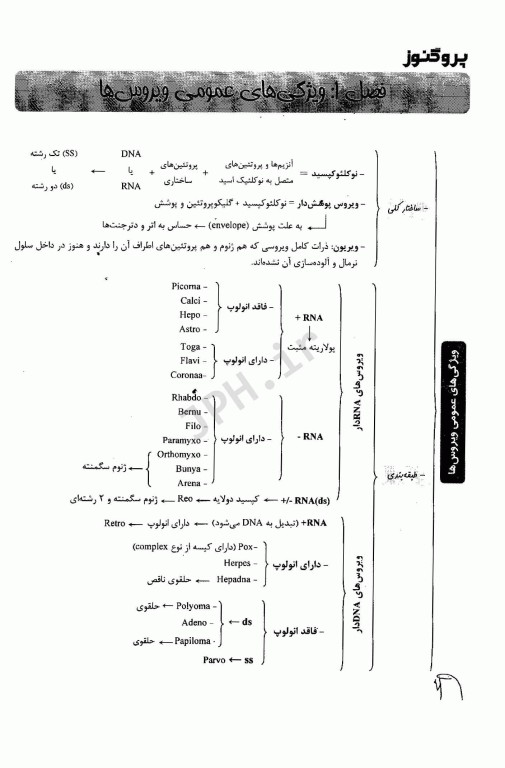 درسنامه پروگنوز علوم پایه دندانپزشکی عفونی1 (ویروس و باکتری) 1404