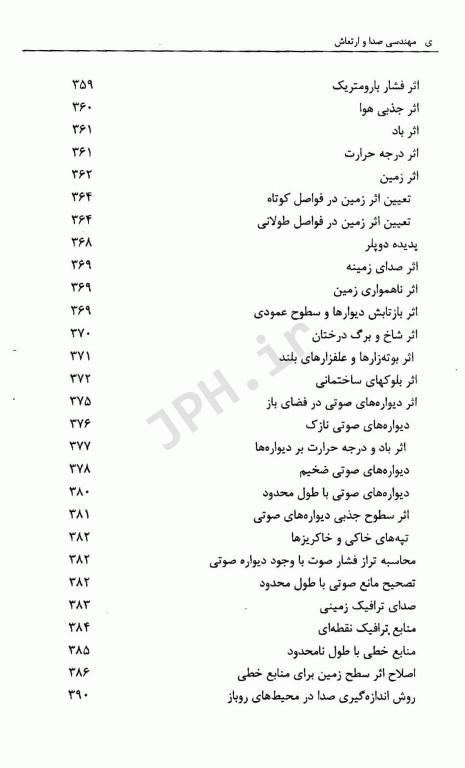 مهندسی صدا و ارتعاش در صنعت و محیط زیست