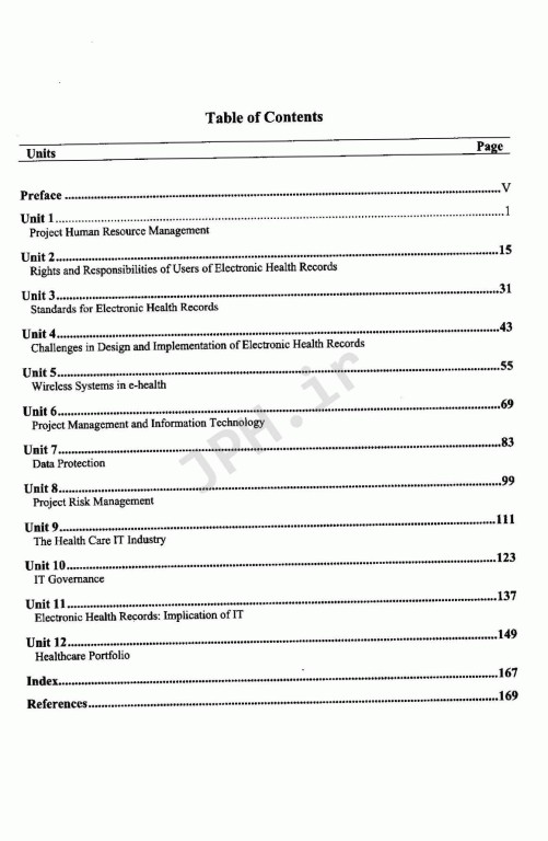 انگلیسی تخصصی مدیریت اطلاعات سلامت