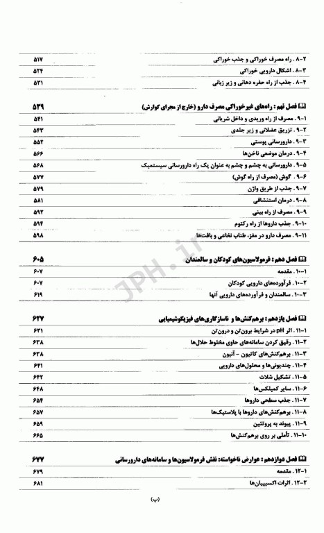 اصول و مبانی فیزیکوشیمیایی داروسازی در ساخت، فرمولاسیون و کاربرد بالینی