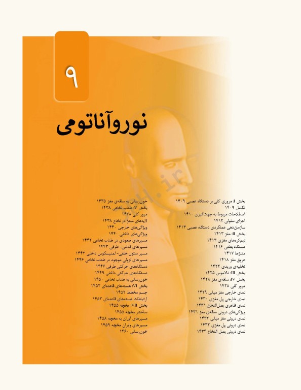 آناتومی گری برای دانشجویان 2024 جلد4 نوروآناتومی ترجمه پروفسور علیرضا زالی