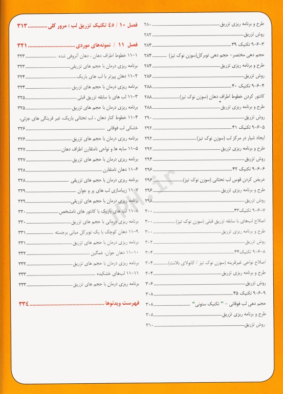 راهنمای مصور تکنیک‌های تزریق فیلر لب ترجمه دکتر داوود رمزی