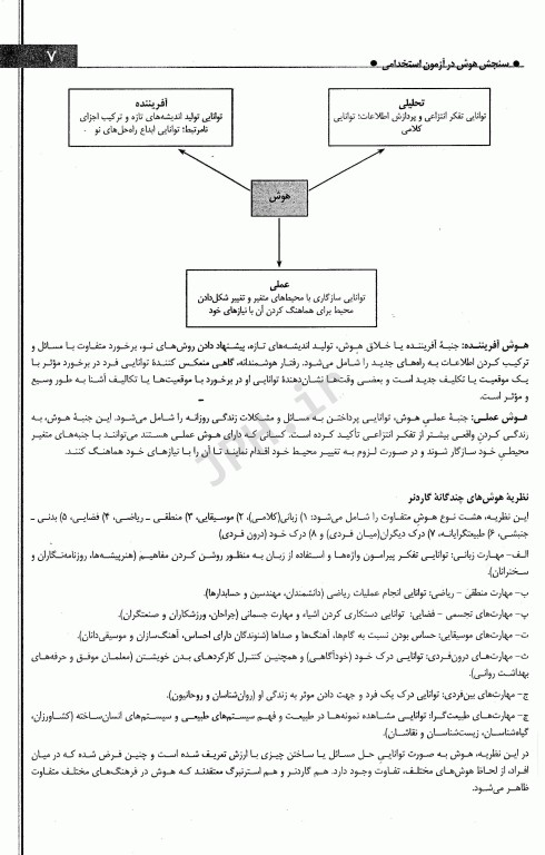 آموزش نکته به نکته و مجموعه سوالات طبقه‌بندی شده هوش و توانمندی عمومی آزمون استخدامی