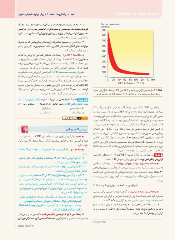 گایدلاین Guideline کلیه آب و الکترولیت تالیف دکتر کامران احمدی