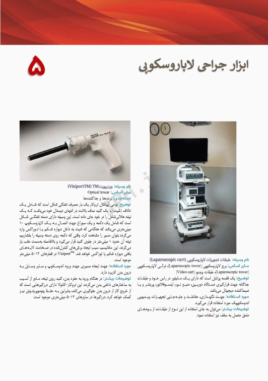 ابزار جراحی رنه نمیتز 2023 ویژه جراحان و تکنولوژیست‌های جراحی