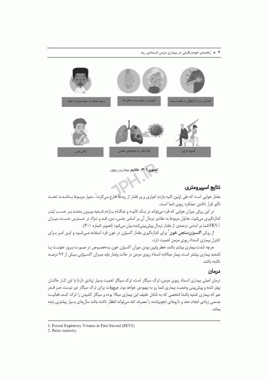 راهنمای خودمراقبتی در بیماری مزمن انسداد ریوی COPD دﮐﺘﺮ غفاری