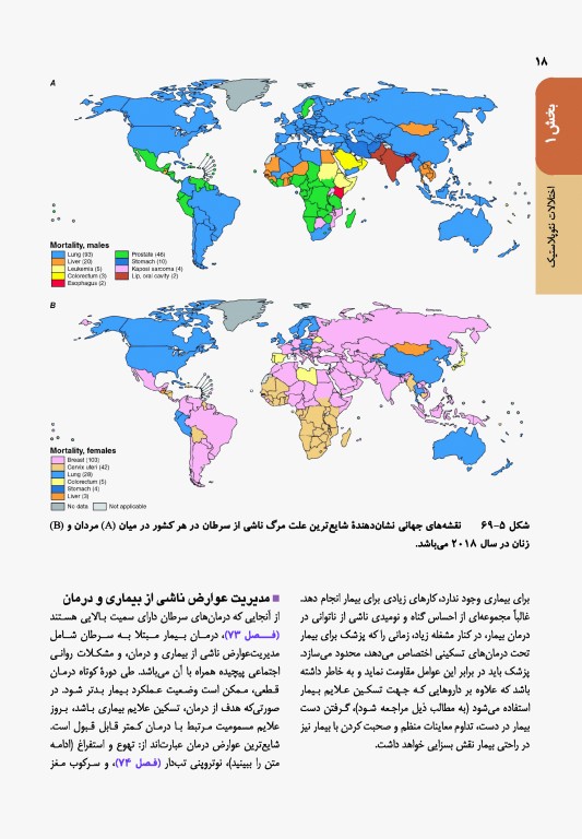 اصول طب داخلی هاریسون 2022 بیماری‌های انکولوژی