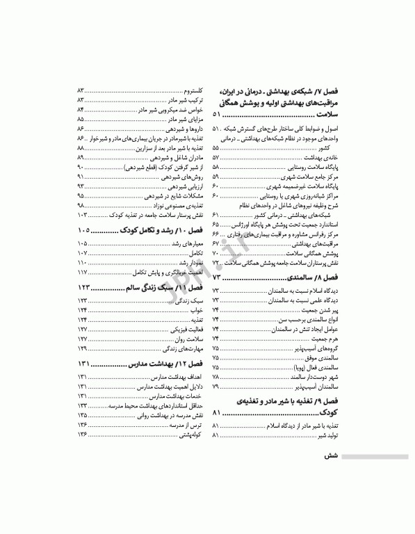 پرستاری سلامت جامعه دکتر ایلدرآبادی