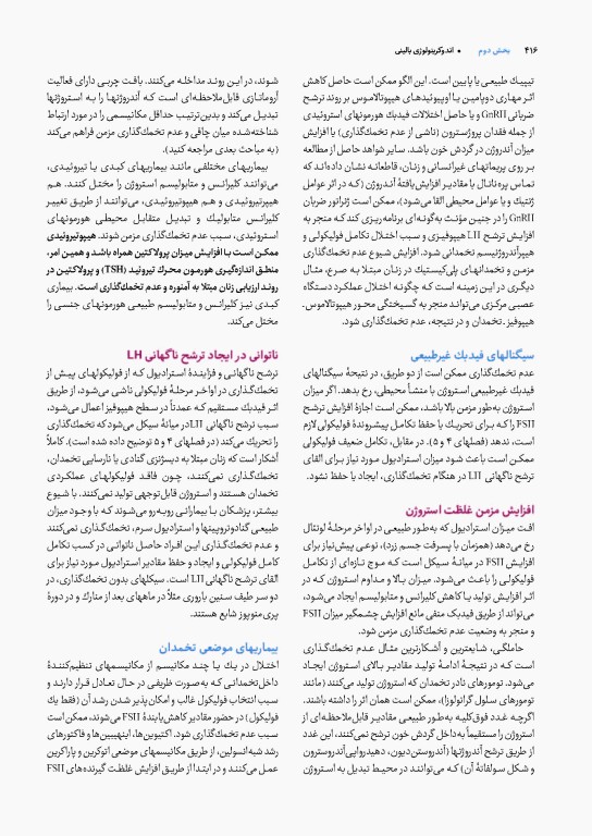 آندوکرینولوژی بالینی زنان و ناباروری اسپیراف جلد دوم