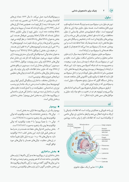 چهل کتاب مامایی گلبان ژنتیک